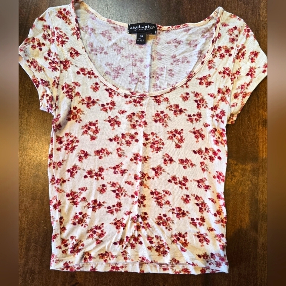 Floral Print Women's Top